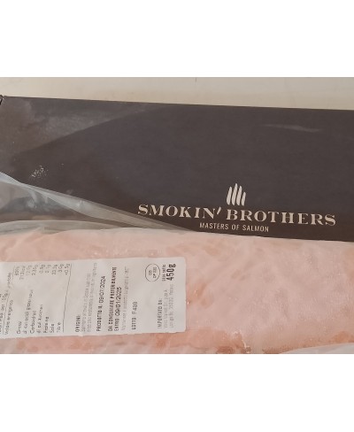 Filetto Salmone affumicato 200 gr Smoking Brother