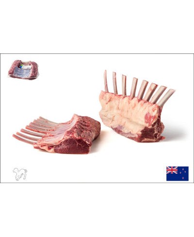 Carrè di agnello scalzato fresco Nuova Zelanda - 2 x 450 gr